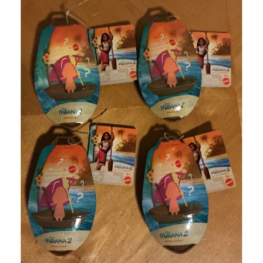 Disney Moana 2 Wayfinder‎ Wonders Blind Package, Lot Of 4, NISP